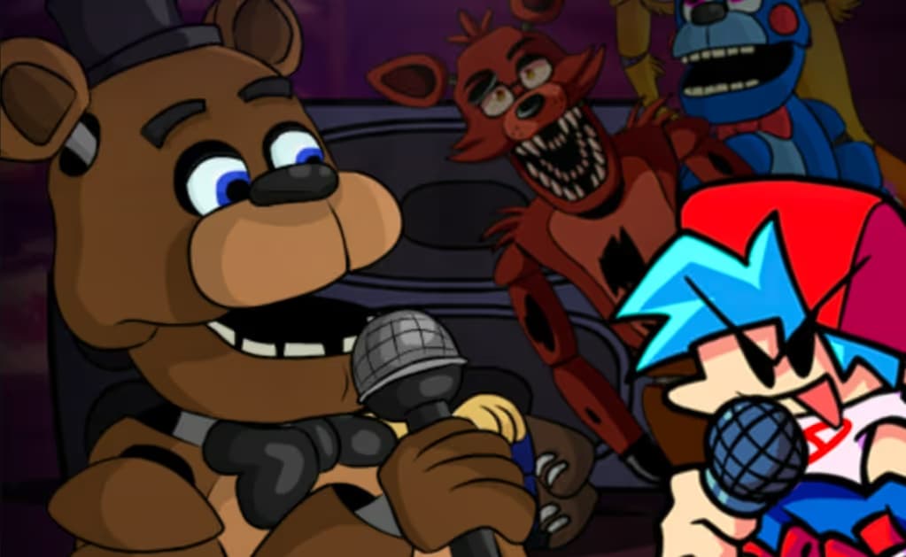 Super Friday Night Funkin' at Freddy's 2 logo
