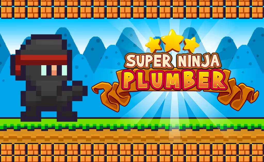 Super Ninja Plumber logo