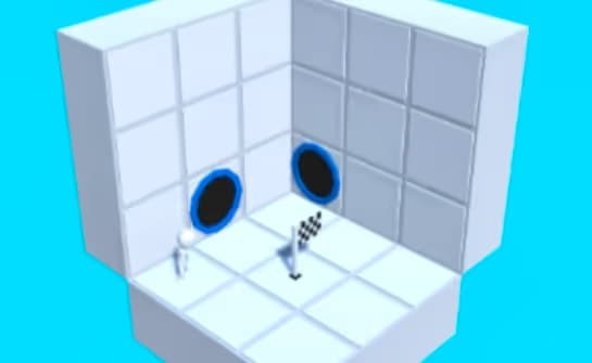 Super Portal Maze 3D logo