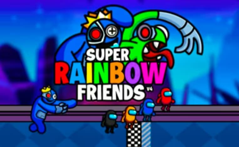 Super Rainbow Friends logo