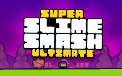 Super Slime Smash - Ultimate logo