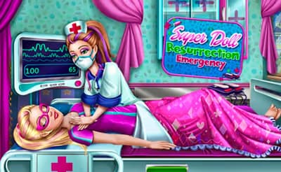 SuperDoll Resurrection Emergency logo