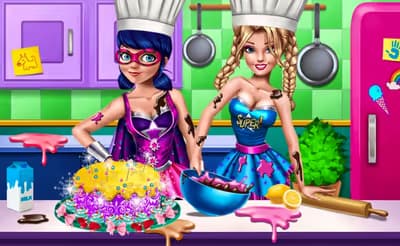 SuperHero Cooking Contest logo
