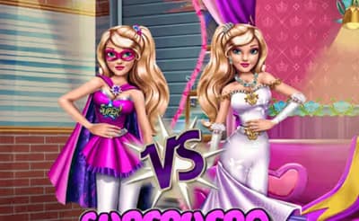Superhero Vs Princess logo