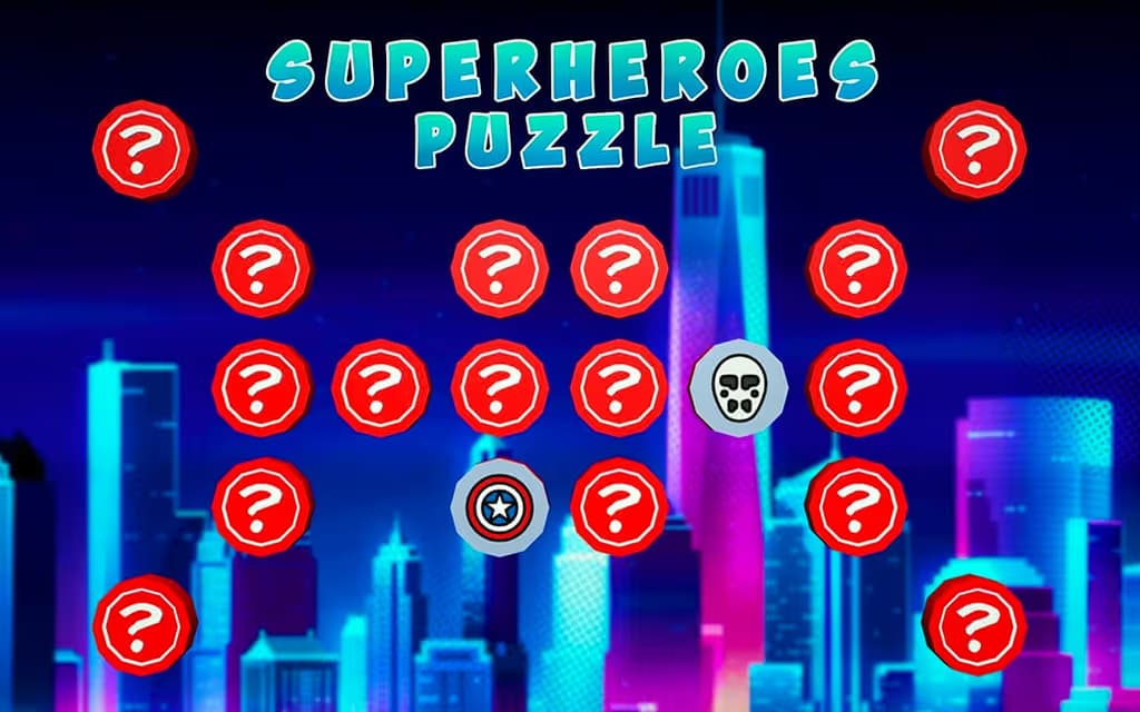 SuperHeroes Puzzle logo
