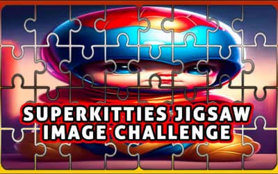 SuperKitties Jigsaw Image Challenge logo