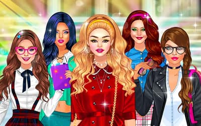 Superstar College Girls Makeover logo