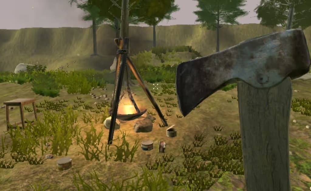Surviving in the Woods logo
