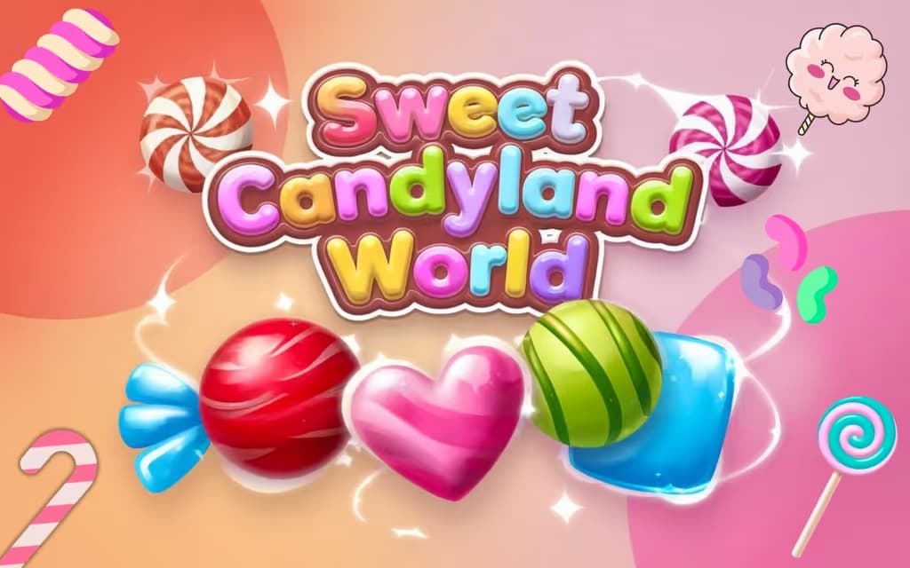 Sweet Candyland World logo