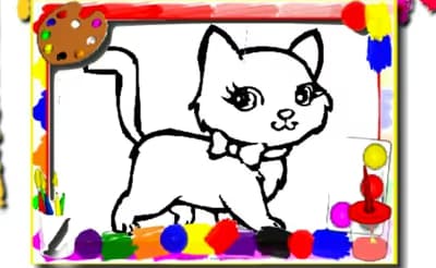 Sweet Cats Coloring Book logo