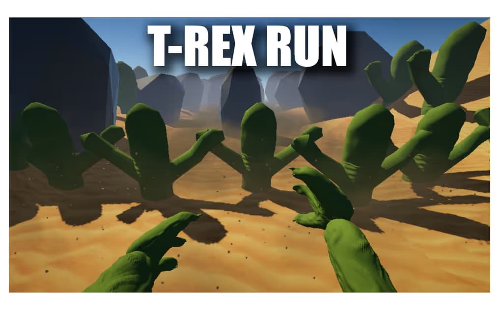 T-Rex Run logo