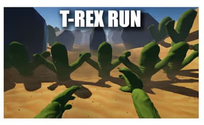 T-Rex Run logo