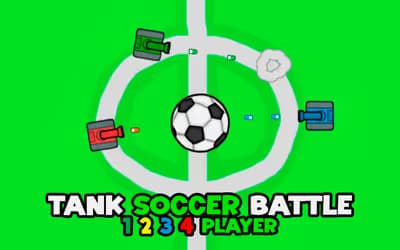 Tank Soccer Battle 1 2 3 4 Player logo