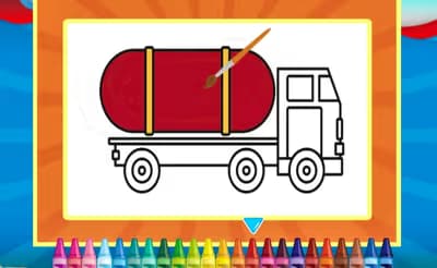 Tank Trucks Coloring logo