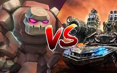 Tank VS Golems logo