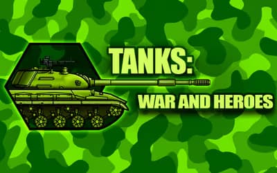 Tanks 2D War and Heroes logo