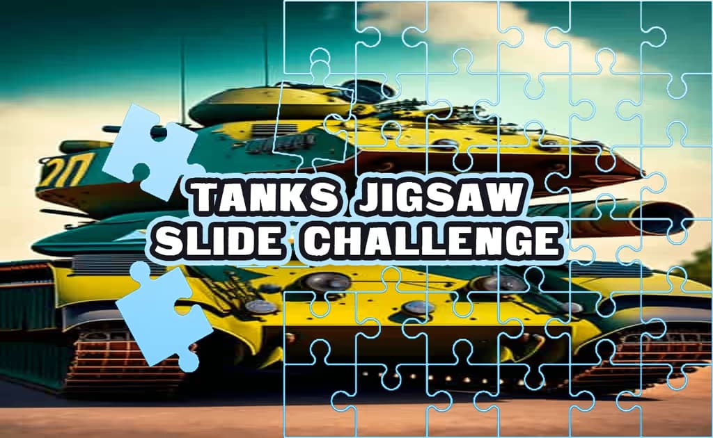 Tanks Jigsaw Slide Challenge logo