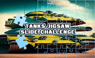 Tanks Jigsaw Slide Challenge logo