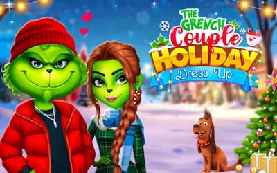 The Grinch Couple Holiday Dress Up logo