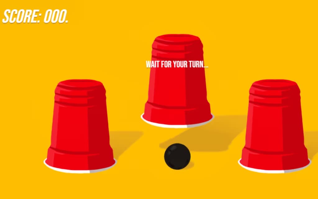 Three Cups Game logo