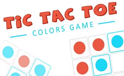 Tic Tac Toe Colors Game logo
