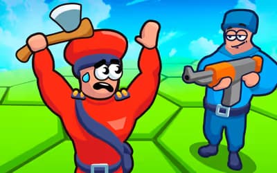 Tile Hex World Red vs Blue logo