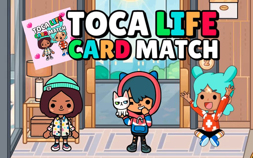 Toca Life Memory Card Match logo