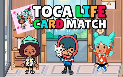 Toca Life Memory Card Match logo