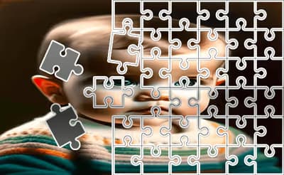 Toddler Tile Image Scramble logo