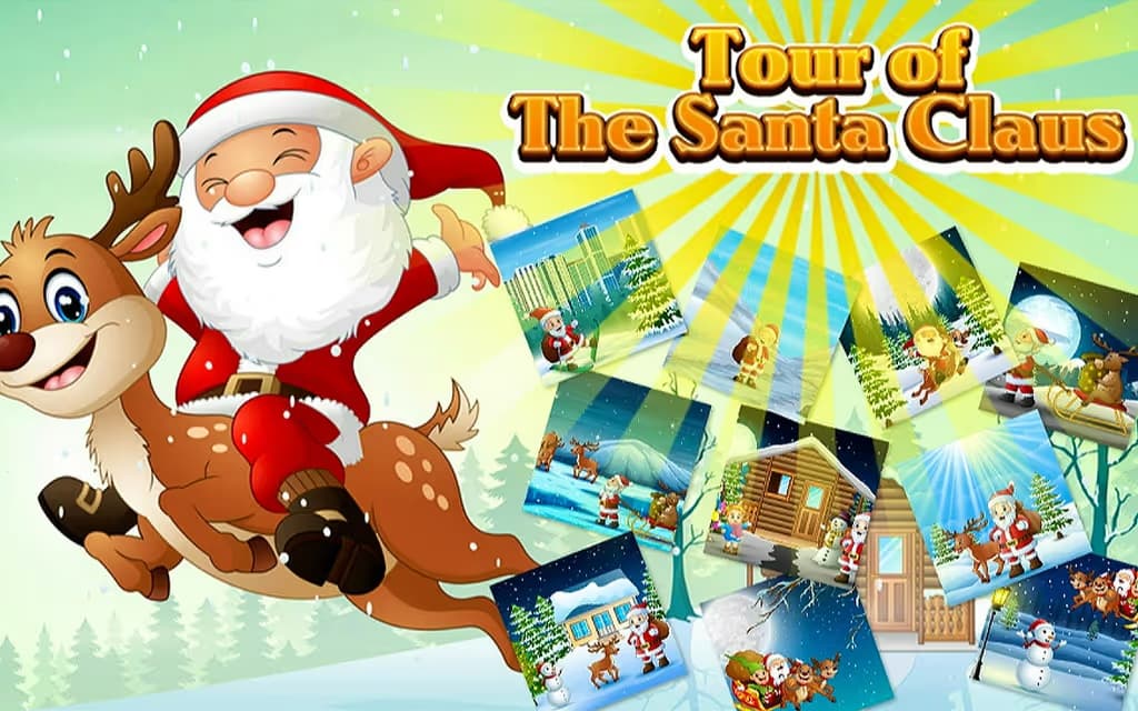 Tour of The Santa Claus logo