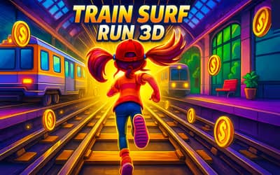 Train Surf Run 3D logo
