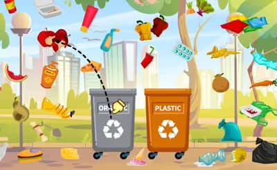 Trash Sorting for Kids logo