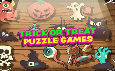 Trick or Treat Halloween Games logo