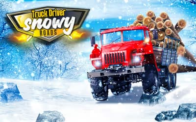 Truck Driver: Snowy Roads logo