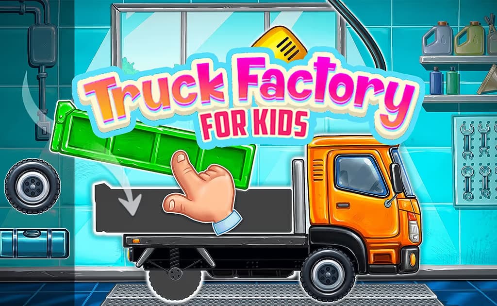Truck Factory for Kids logo