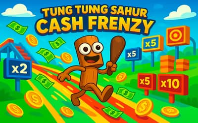 Tung Tung Sahur Cash Frenzy logo