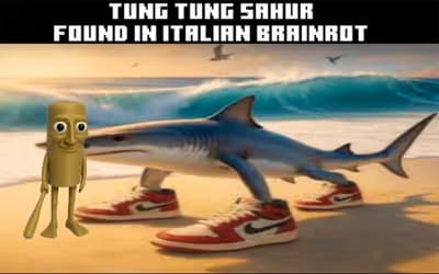 Tung Tung Sahur found in Italian Brainrot logo