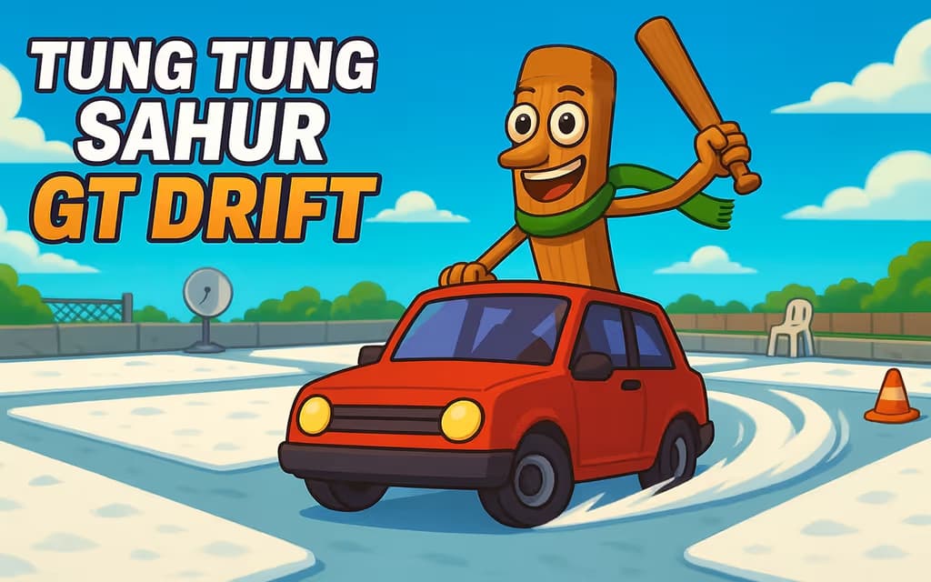 Tung Tung Sahur GT Drift logo