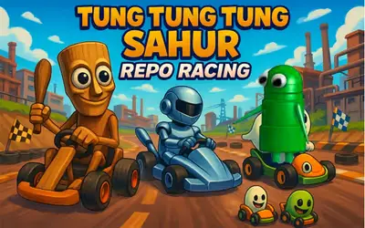 Tung Tung Tung Sahur REPO Racing logo