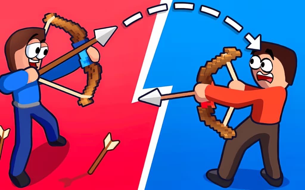 Two Archers Bow Duel logo