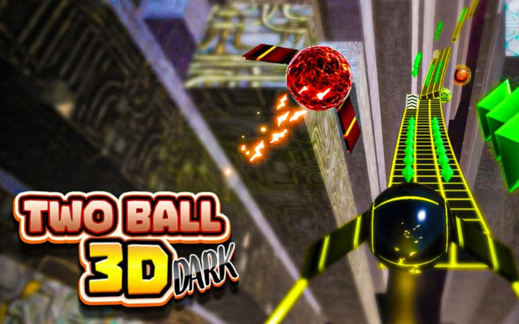 Two Ball 3D Dark logo