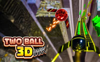 Two Ball 3D Dark logo