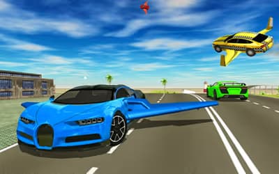 Ultimate Flying Car 3d logo