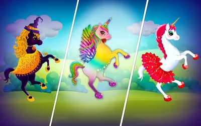 Unicorn Dress Up: Makeup Games logo