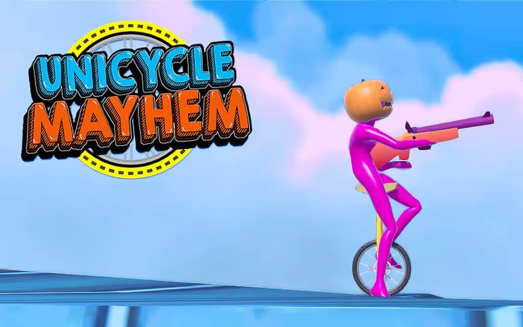 Unicycle Mayhem logo