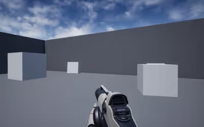 Unreal Engine 4 FPS on Web Browser DEMO logo