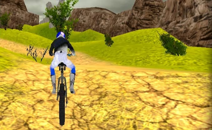 Uphill Offroad Bicycle Rider logo