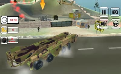 Us Army Missile Attack Army Truck Driving Games logo