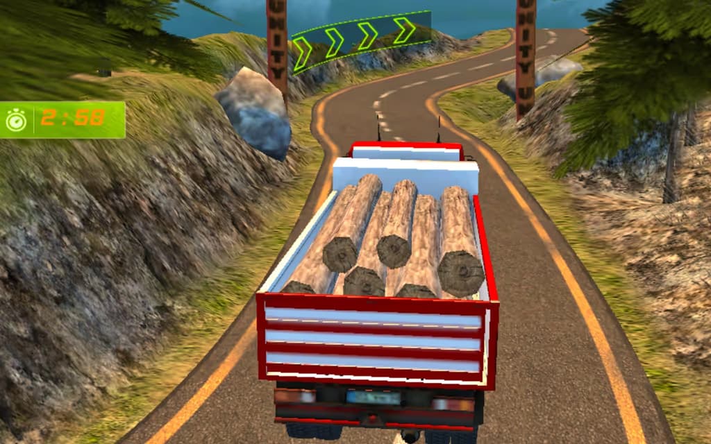 US Cargo Truck Driver Racing Game logo