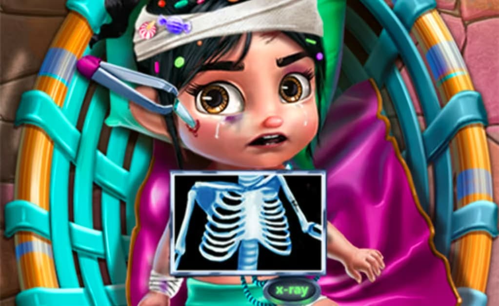 Vanellope Injured Emergency logo